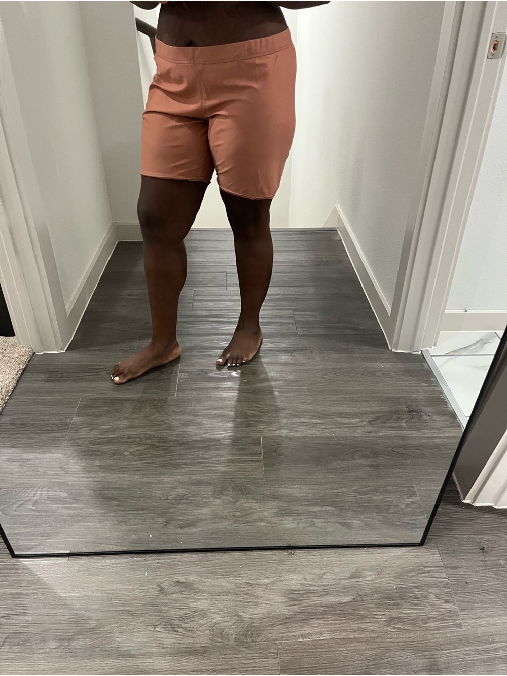 Women’s Elastic-Waist Casual Shorts - Dusty Rose
